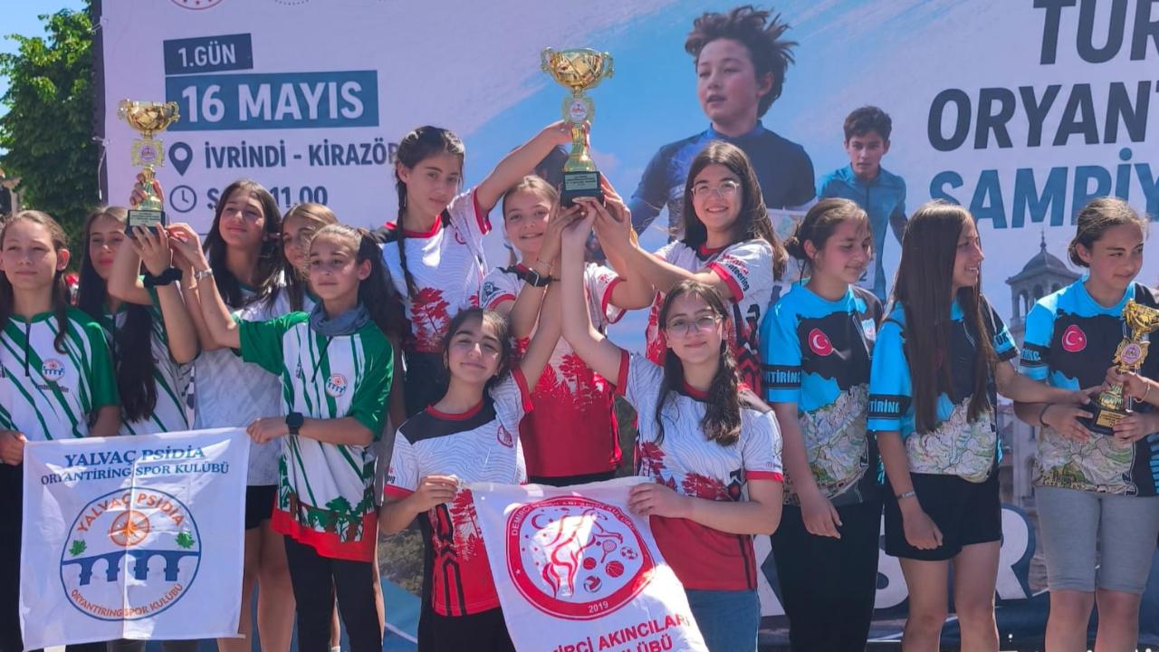 Manisalı Oryantiring Sporcularından Türkiye Şampiyonasında Büyük Başarı