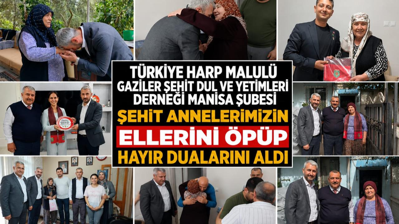 ŞEHİT ANNELERİMİZİN ELLERİ ÖPÜLDÜ, DUALARI ALINDI