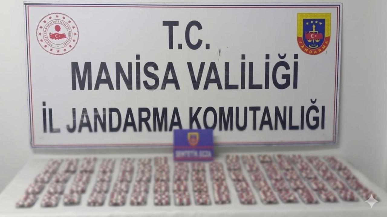 Soma’da 2 Bin 183 Sentetik Ecza Ele Geçirildi