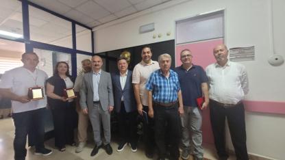 Akhisar Devlet Hastanesi’nde Sağlık Çalışanları ve Bağışçılara Anlamlı Vefa
