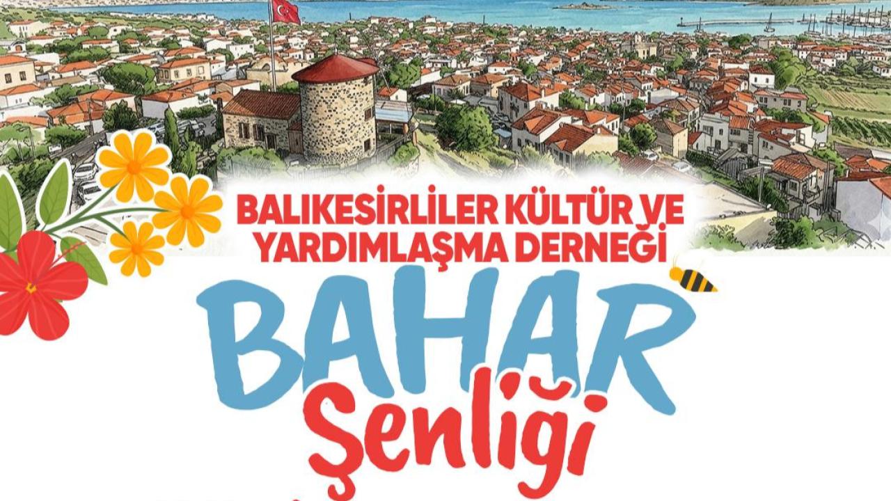 BALIKESİRLİLER DERNEĞİNDEN BAHAR ŞENLİĞİ DAVETİ