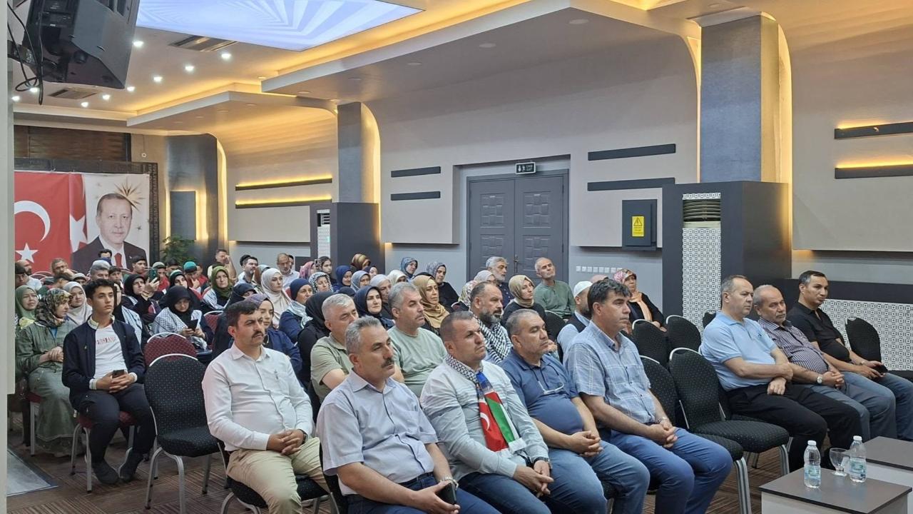 İLİM YAYMA CEMİYETİ'NDE ÖZGÜR FİLİSTİN SÖYLEŞİSİ DÜZENLENDİ