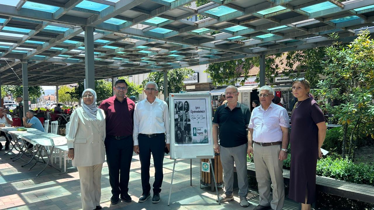 Köprübaşı’nda Şehit Öğretmenler İçin Anlamlı Vefa Programı