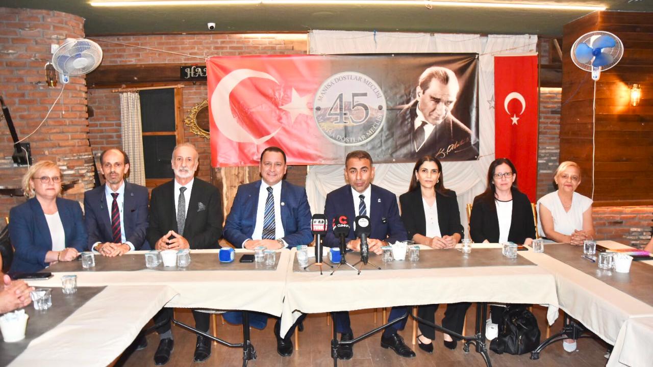 Manisa Dostlar Meclisi’nin Konuğu Dost Parti Genel Başkanı Rıdvan Eşin Oldu