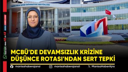 MCBÜ'de Devamsızlık Krizine Düşünce Rotası'ndan Sert Tepki