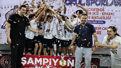 Okul Sporları Basketbol Türkiye Şampiyonası’nda Kupalar Sahiplerini Buldu