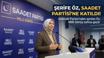 Salihli Siyasetinde Dikkat Çeken Karar: Şerife Öz Saadet’te