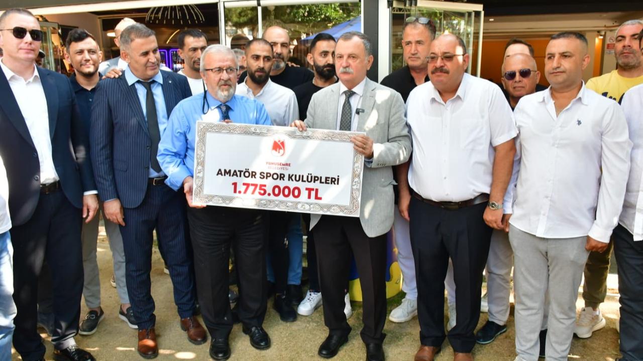 Yunusemre’den Amatör Spor Kulüplerine 1 Milyon 775 Bin TL Destek