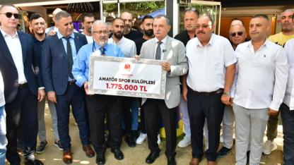 Yunusemre’den Amatör Spor Kulüplerine 1 Milyon 775 Bin TL Destek