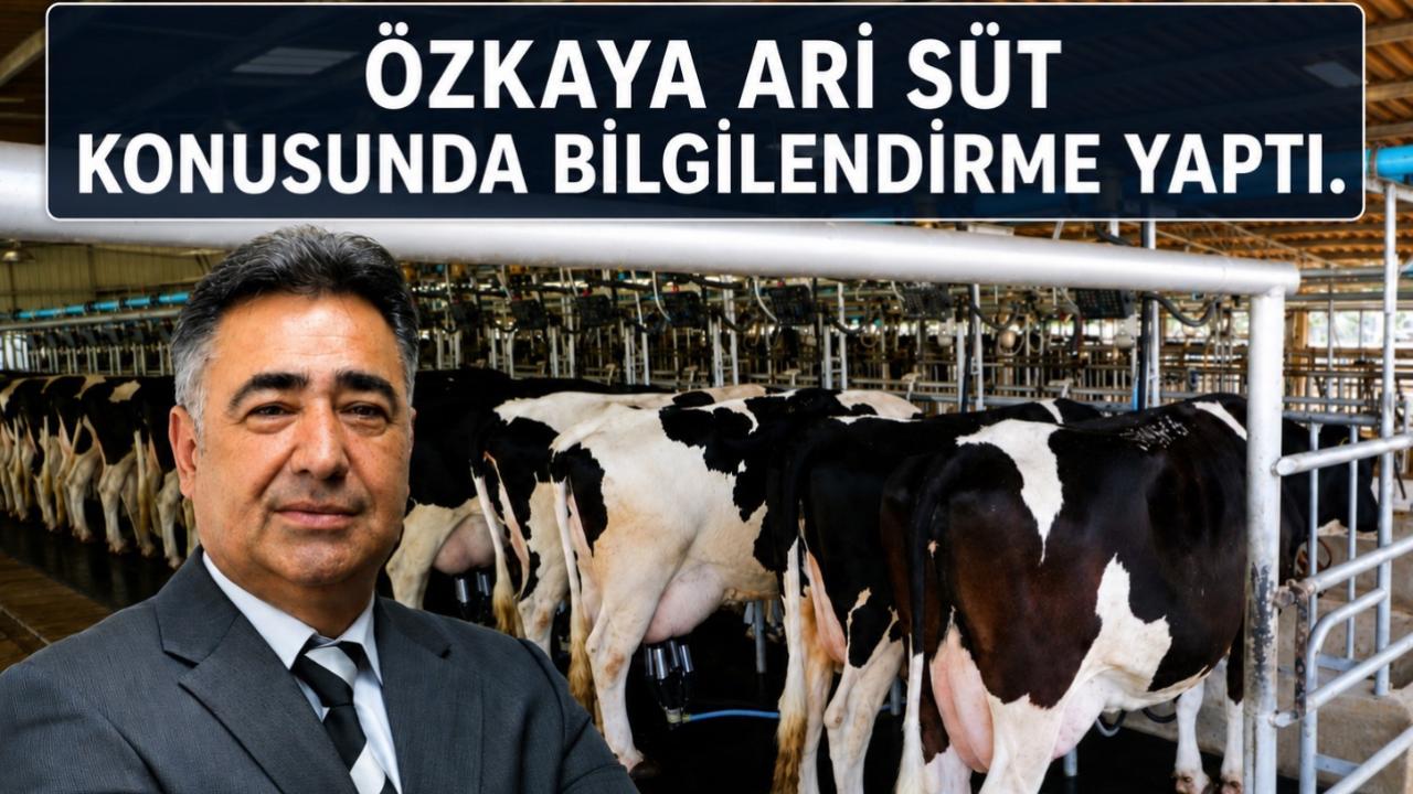ARİ Süt Nedir? Şenol Özkaya'dan Kritik Açıklama