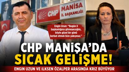 CHP Manisa İl Başkanlığı’nda bugün hareketli saatler yaşandı