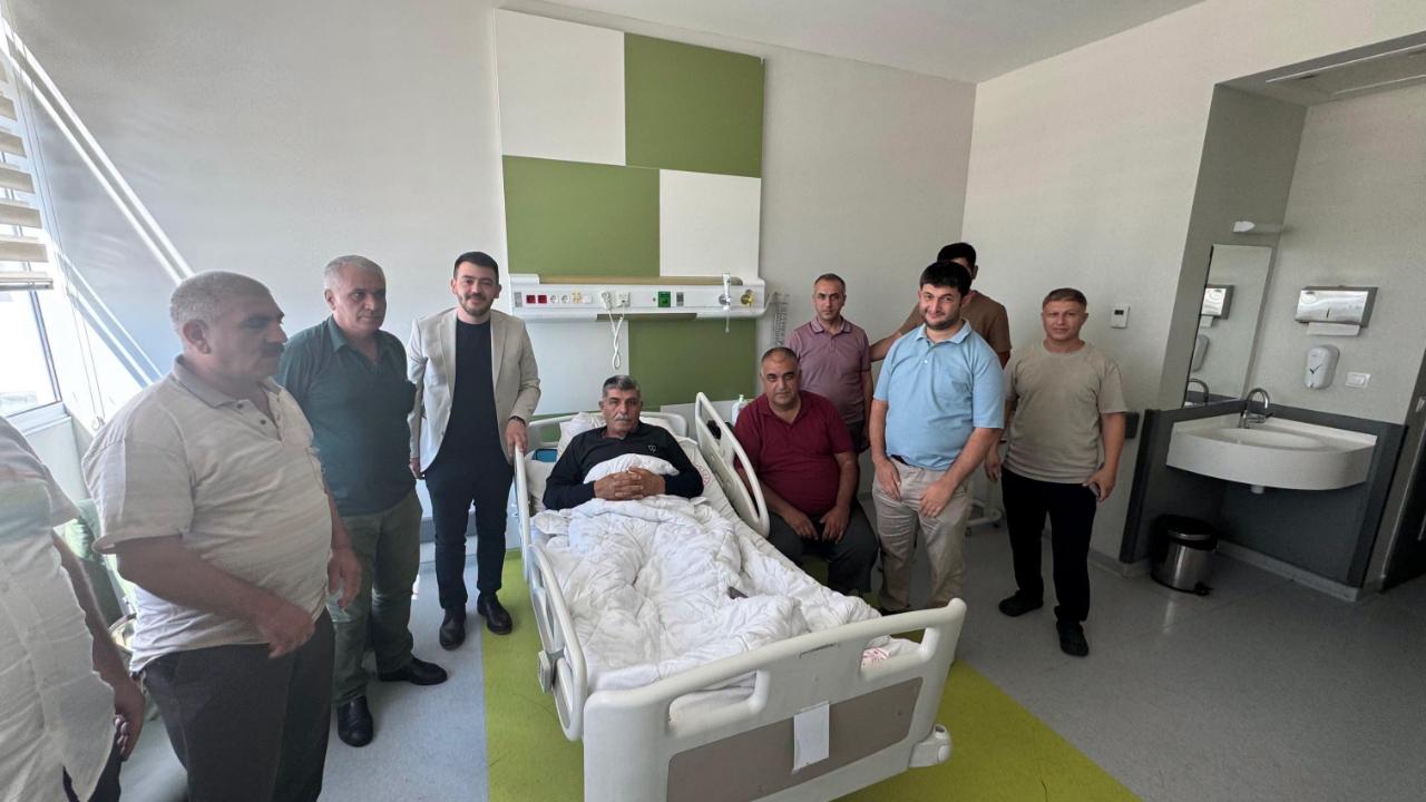 İLKCAN DURMAZ'DAN MUHTAR EŞREF YILMAZ'A ZİYARET