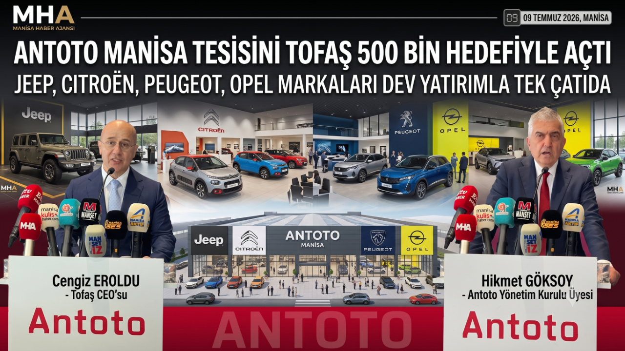 Manisa'da Dev Otomotiv Yatırımı Kapılarını Açtı