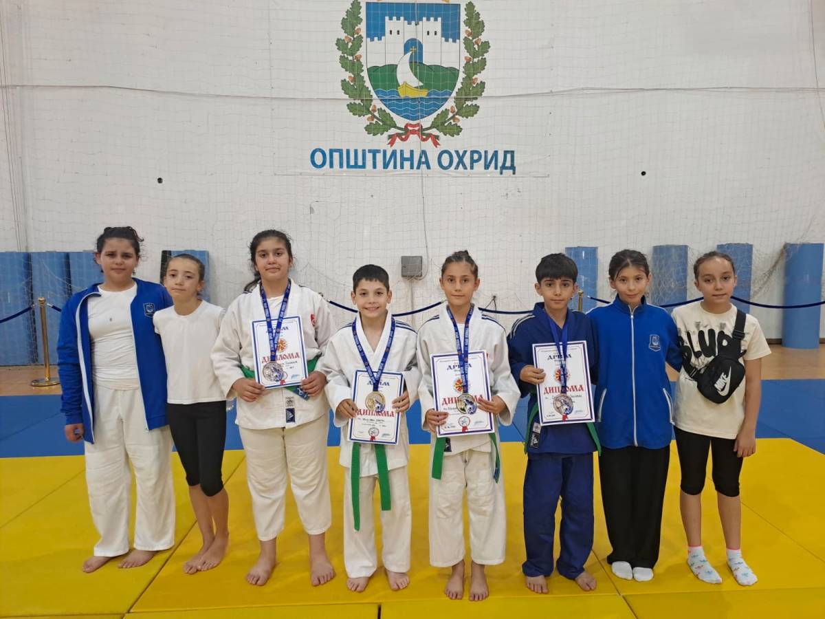 Yunusemreli Judocular Struga Open’da Madalyalara Ambargo Koydu