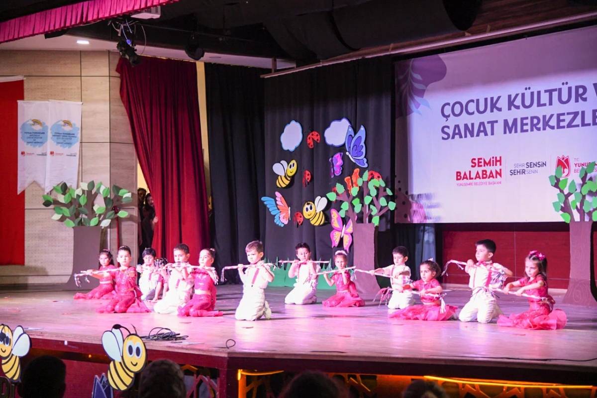 Yunusemreli Miniklerden Ailelerini Gururlandıran Performans