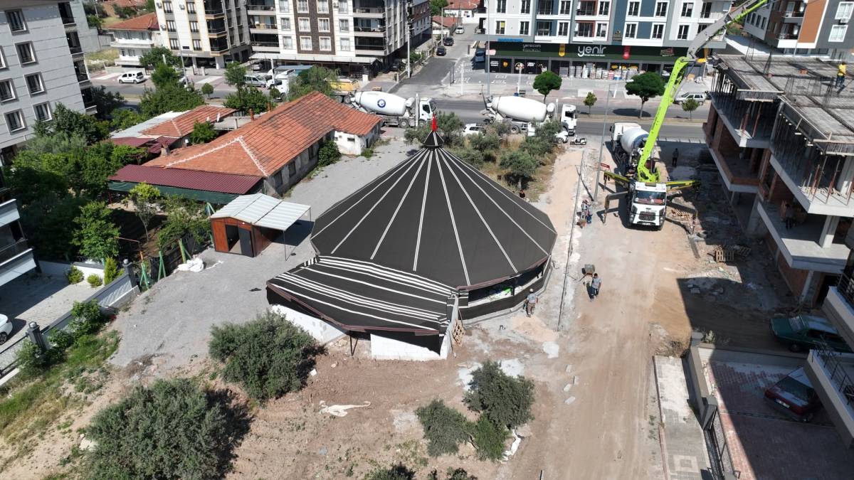 Akhisar’da Yörük Çadırı Projesinde Sona Gelindi