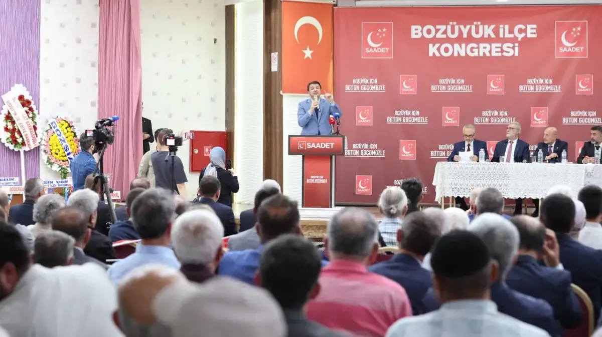 Saadet Partisi Genel Başkanı Arıkan sistem eleştirisi yaptı