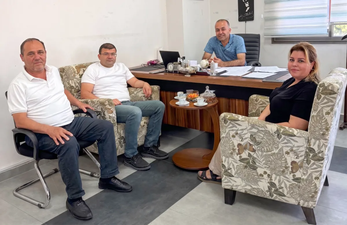 Saadet Partisi'nden Tuncay Öztürk'e Ziyaret