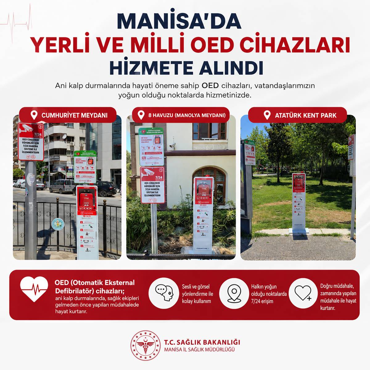 Manisa’da Hayat Kurtaran Yerli Sağlık Hamlesi