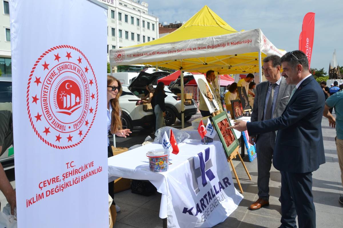 Manisa’da Dünya Çevre Günü “Dünya Bize Emanet” Temasıyla Kutlandı