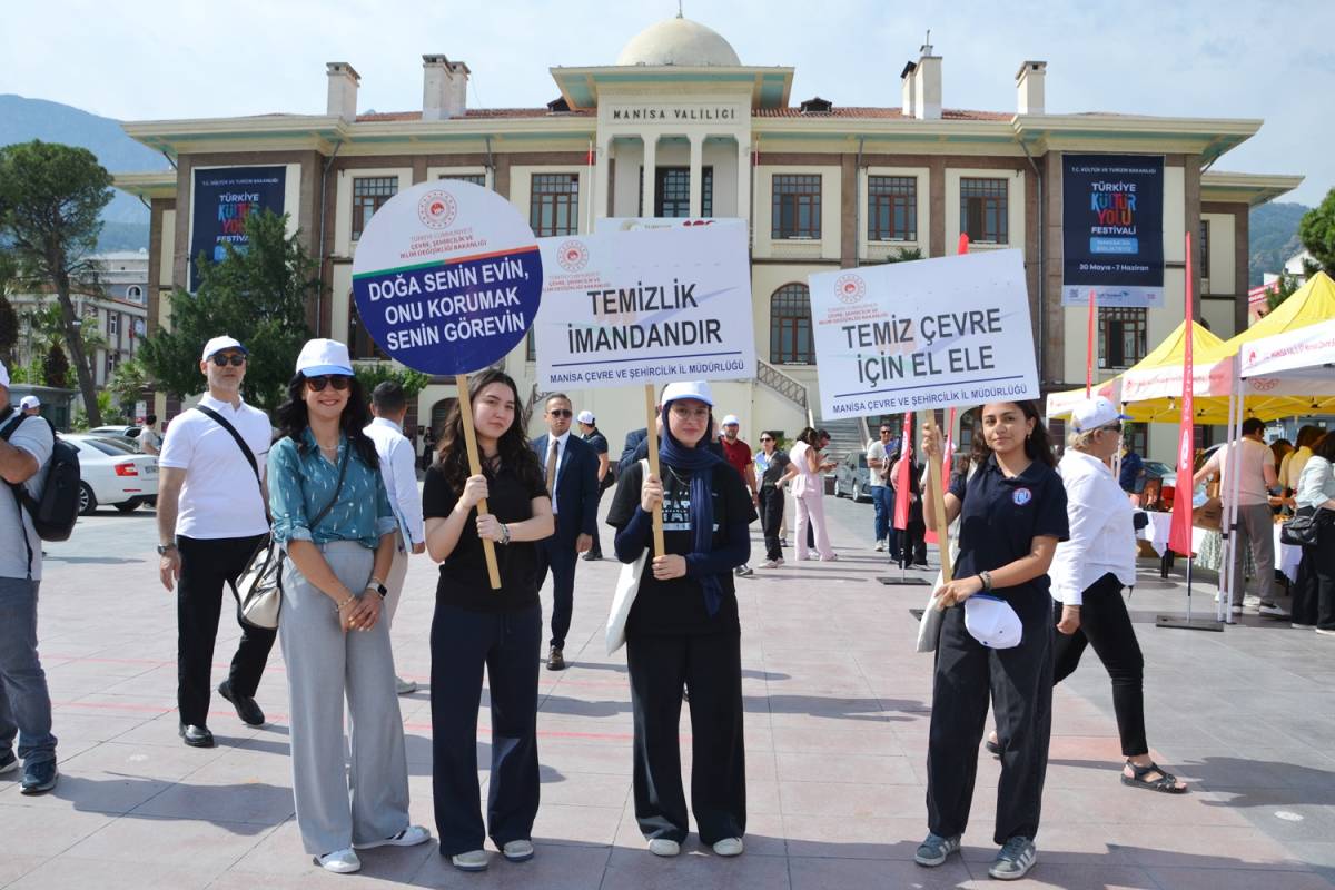Manisa’da Dünya Çevre Günü “Dünya Bize Emanet” Temasıyla Kutlandı
