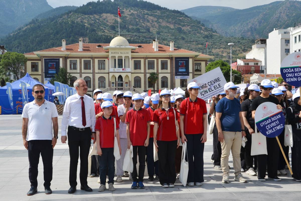 Manisa’da Dünya Çevre Günü “Dünya Bize Emanet” Temasıyla Kutlandı