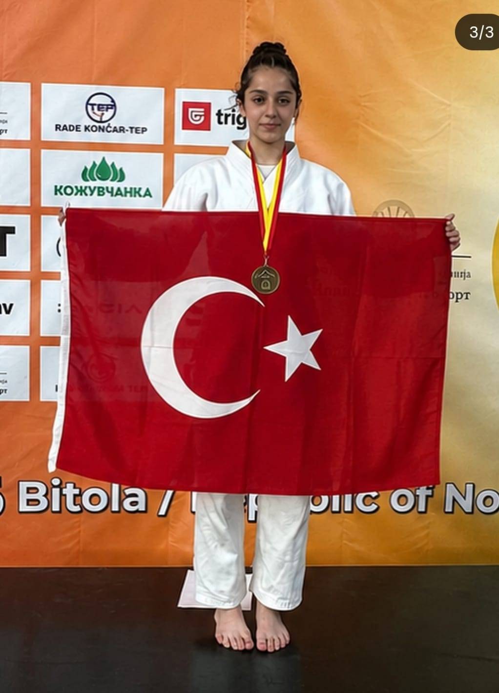 Judocu Derin Avcı’dan Balkan Şampiyonası’nda Bronz Madalya