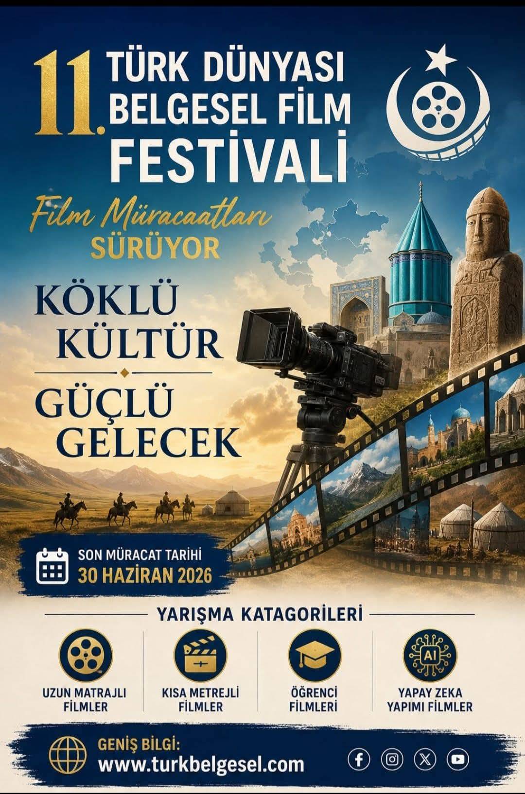 Türk Dünyası Belgesel Film Festivali’nde Bir İlk: Yapay Zekâ Destekli Belgeseller Yarışacak