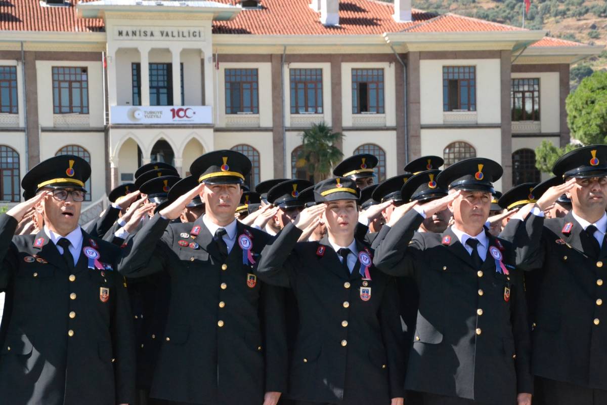 Manisa’da Jandarma Teşkilatı’nın 187. Kuruluş Yıl Dönümü Törenle Kutlandı