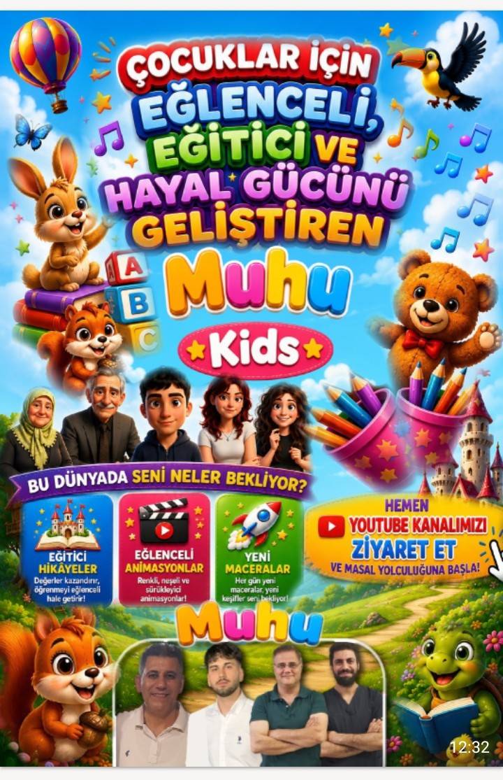 Sosyal Hizmet Uzmanı Hakan Berktaş'tan Çocuklara Yeni Dijital Proje: Muhukids