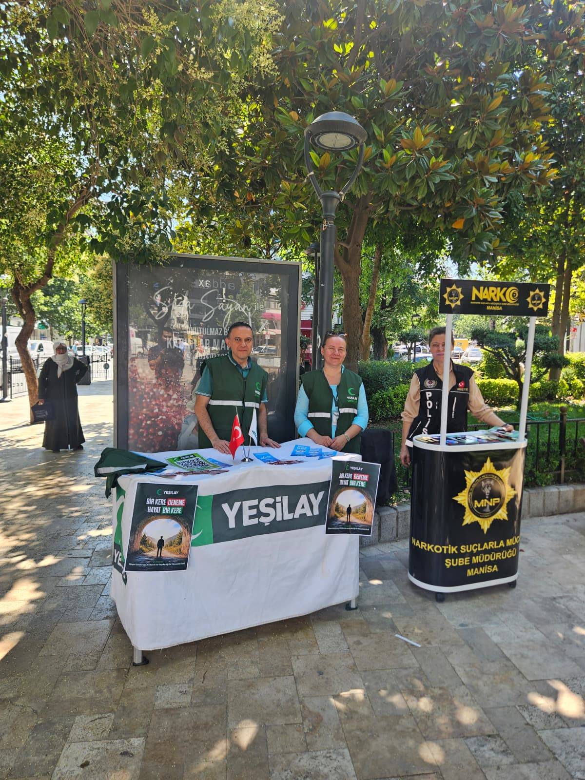 Manisa' da Uyuşturucu ile Mücadelede Güç Birliği
