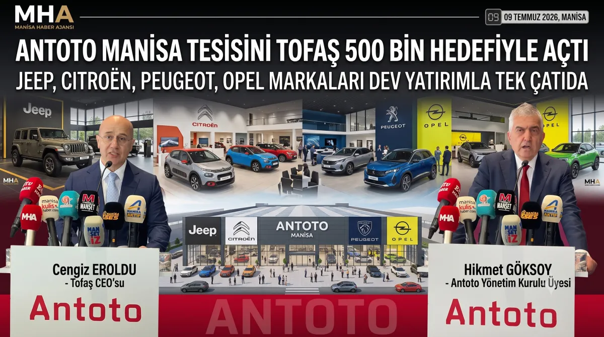Manisa'da Dev Otomotiv Yatırımı Kapılarını Açtı